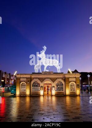 Shambles Market Hall, Stockton on Tees Banque D'Images