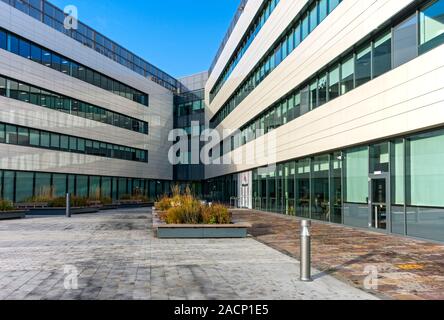 L'un seul immeuble, Tameside Ashton-under-Lyne, Tameside, RTM. Manchester, Angleterre, RU Banque D'Images