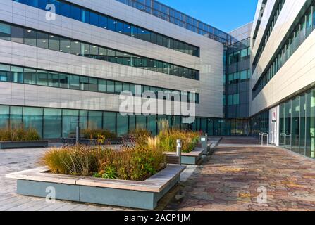 L'un seul immeuble, Tameside Ashton-under-Lyne, Tameside, RTM. Manchester, Angleterre, RU Banque D'Images