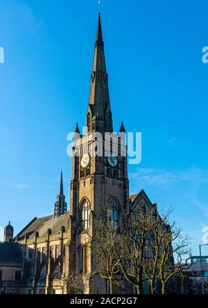 Albion United Reformed Church (1895), John Brooke Ashton en vertu de Lyne, Tameside, Manchester, Angleterre, RU Banque D'Images