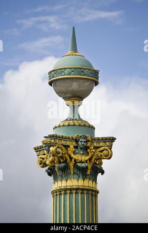 Colonne de la Place de la Concorde Banque D'Images