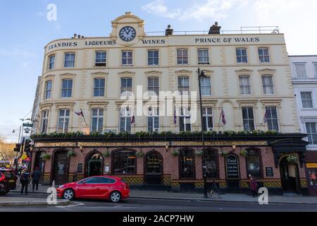 Prince de Galles, Wimbledon, Londres Banque D'Images