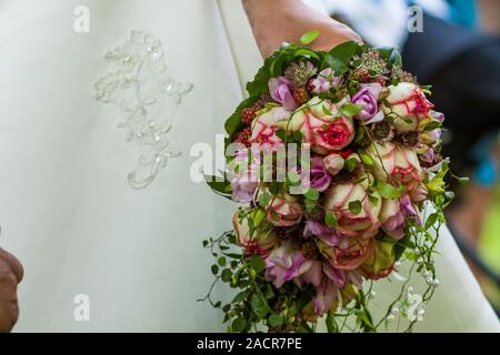 bouquet de mariée Banque D'Images