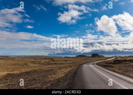 Landsape stérile sur l'Islande Banque D'Images