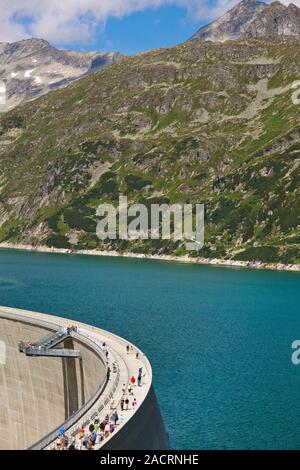 L'Autriche, la Carinthie, Maltastausee Banque D'Images