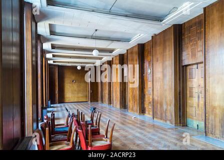 Hornsey Town Hall, 1933 par Reginald Uren, Hornsey, Londres, Angleterre Banque D'Images