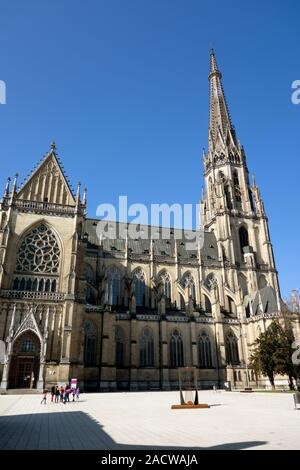 L'Autriche, Linz, Mariendom Banque D'Images