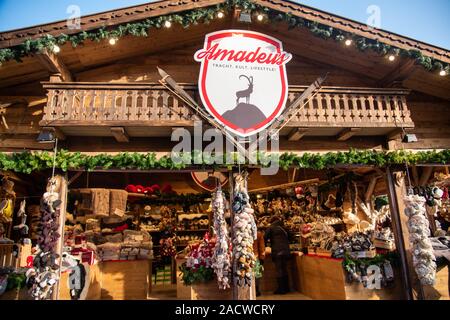 Stuttgart, onu mercadillo navideño con mucho encanto Banque D'Images