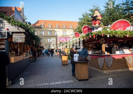 Stuttgart, onu mercadillo navideño con mucho encanto Banque D'Images