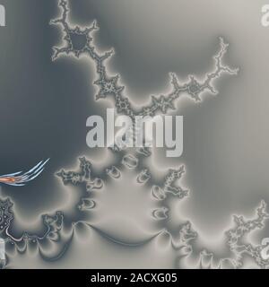 Motifs abstraits colorés vert Banque D'Images