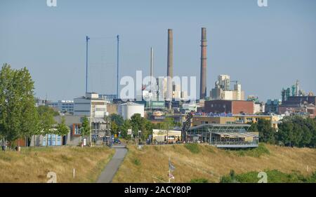 Chemiewerk der Bayer AG, Leverkusen, Nordrhein-Westfalen, Deutschland Banque D'Images