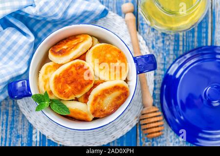 crêpes de fromage Banque D'Images