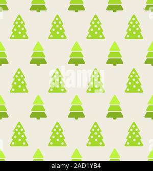 Motif de Noël sans sapin vert et de pins Banque D'Images