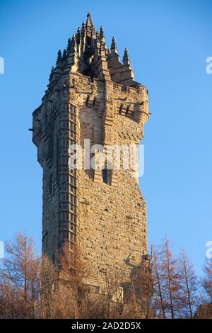 Le Monument national à Wallace Stirling Ecosse UK Banque D'Images