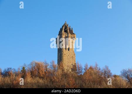 Le Monument national à Wallace Stirling Ecosse UK Banque D'Images