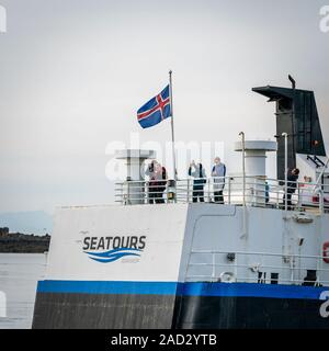 Baldur ferry boat, Breidafjordur, Westfjords, Islande Banque D'Images