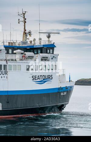 Baldur ferry boat, Breidafjordur, Westfjords, Islande Banque D'Images