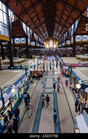 Nagy Vásárcsarnok, la Grande Halle, Budapest, Hongrie Banque D'Images