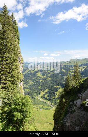 Vue de Diedamskopf Banque D'Images