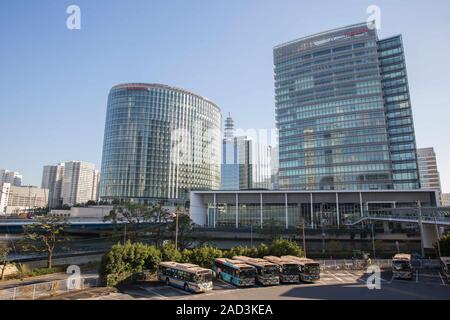 Yokohama, Japon. 19Th Mar, 2019. Nissan Motor Co., Ltd., le siège social à Kanagawa. Credit : Stanislav Kogiku SOPA/Images/ZUMA/Alamy Fil Live News Banque D'Images