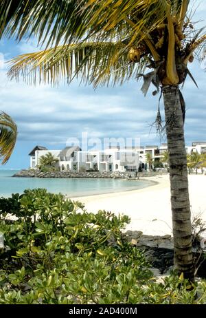 Le Touessrok Hotel ile Maurice, janvier 1987. Duc et Duchesse de York séjourné au cours de leur tournée royale 1987. Banque D'Images