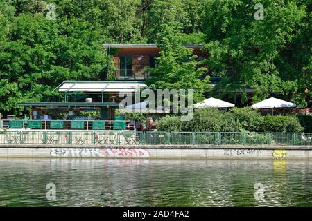 Fischerhütte, Schlachtensee, Zehlendorf, Steglitz-Zehlendorf, Berlin, Deutschland Banque D'Images