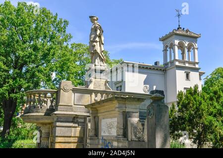 Borussia-Monument, sauvage, Villa am Sandwerder, Wannsee, Steglitz-Zehlendorf, Berlin, Deutschland Banque D'Images