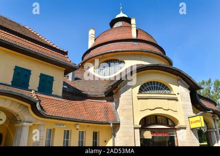 Bahnhof, Mexikoplatz, Zehlendorf, Berlin, Deutschland Banque D'Images