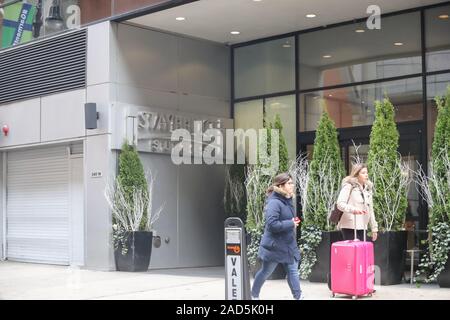 New York le 28 novembre 2019 - Staybridge Suites de New York - Image Banque D'Images