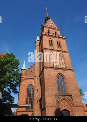 Église Propsteikirche Herz Jesu à Luebeck Banque D'Images