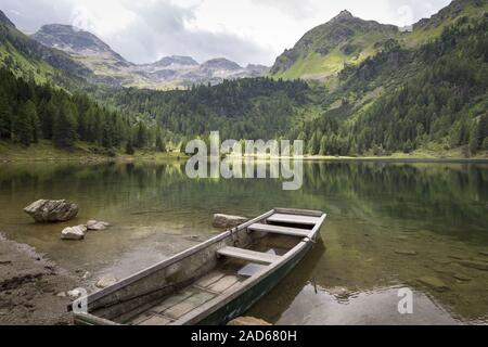 À Duisitzkarsee dans le Schladminger Tauern, Styrie, en été Banque D'Images