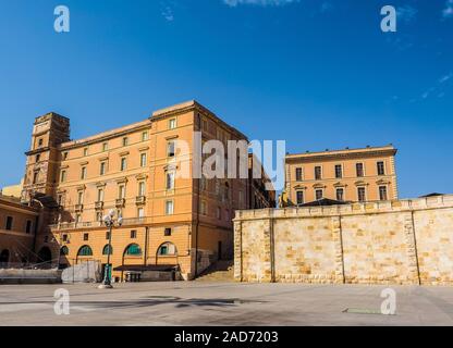 Casteddu (quartier du château de sens) à Cagliari (HDR) Banque D'Images