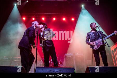 Les libertins accomplir un vendre la foule à l'O2 Academy de Bournemouth. Crédit : Charlie Raven/Alamy Banque D'Images