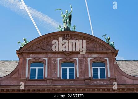 Naturmuseum senckenberg est un musée d'histoire naturelle, situé dans la région de Frankfurt am Main, Allemagne Banque D'Images