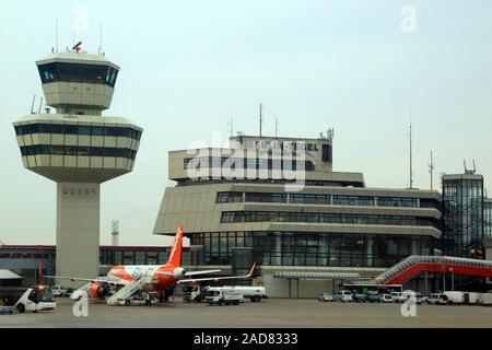 L'aéroport de Tegel, Berlin, Otto Lilienthal Banque D'Images