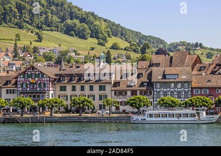 Stein am Rhein, Suisse Banque D'Images
