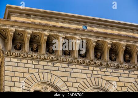 Sienne, Spannocchi Palace Banque D'Images