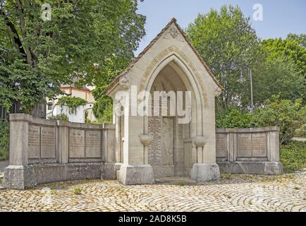 Monument aux morts des deux guerres mondiales Banque D'Images