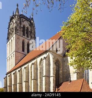Ueberwasserkirche, également appelé Liebfrauenkirche, Muenster, Germany, Europe Banque D'Images