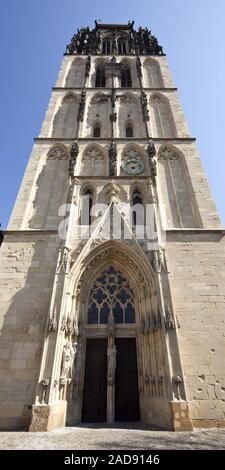 Ueberwasserkirche, également appelé Liebfrauenkirche, Muenster, Germany, Europe Banque D'Images