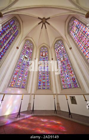 Ueberwasserkirche, vue de l'intérieur, Muenster, Germany, Europe Banque D'Images