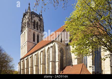 Ueberwasserkirche, également appelé Liebfrauenkirche, Muenster, Germany, Europe Banque D'Images