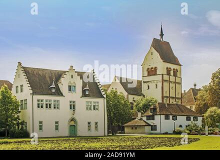 Minster St Maria et Markus, île de Reichenau, Lac de Constance Banque D'Images