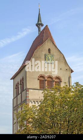 Minster St Maria et Markus, île de Reichenau, Lac de Constance Banque D'Images