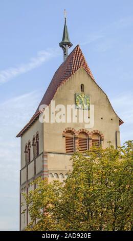 Minster St Maria et Markus, île de Reichenau, Lac de Constance Banque D'Images