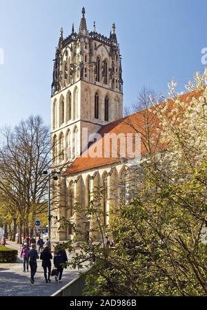 Ueberwasserkirche, également appelé Liebfrauenkirche, Muenster, Germany, Europe Banque D'Images