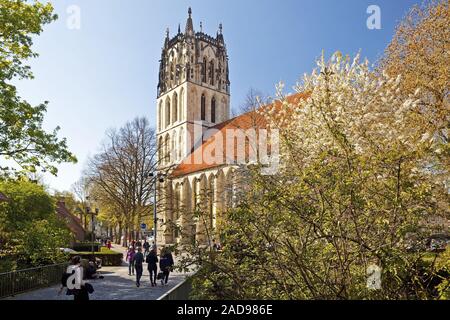 Ueberwasserkirche, également appelé Liebfrauenkirche, Muenster, Germany, Europe Banque D'Images