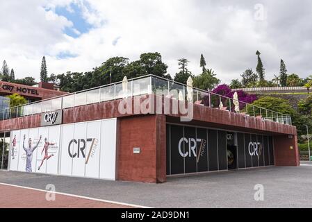 Christiano Ronaldo museum, l'établissement Pestana CR7 Hotel, Funchal, Madeira, Portugal, Europe Banque D'Images