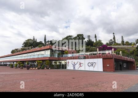 Christiano Ronaldo museum, l'établissement Pestana CR7 Hotel, Funchal, Madeira, Portugal, Europe Banque D'Images