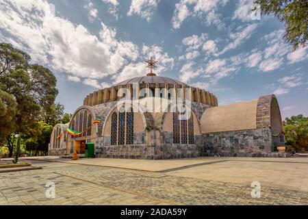 Église Notre Dame de Sion à Axum, Ethiopie Banque D'Images